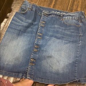 Denim Woman Skirt